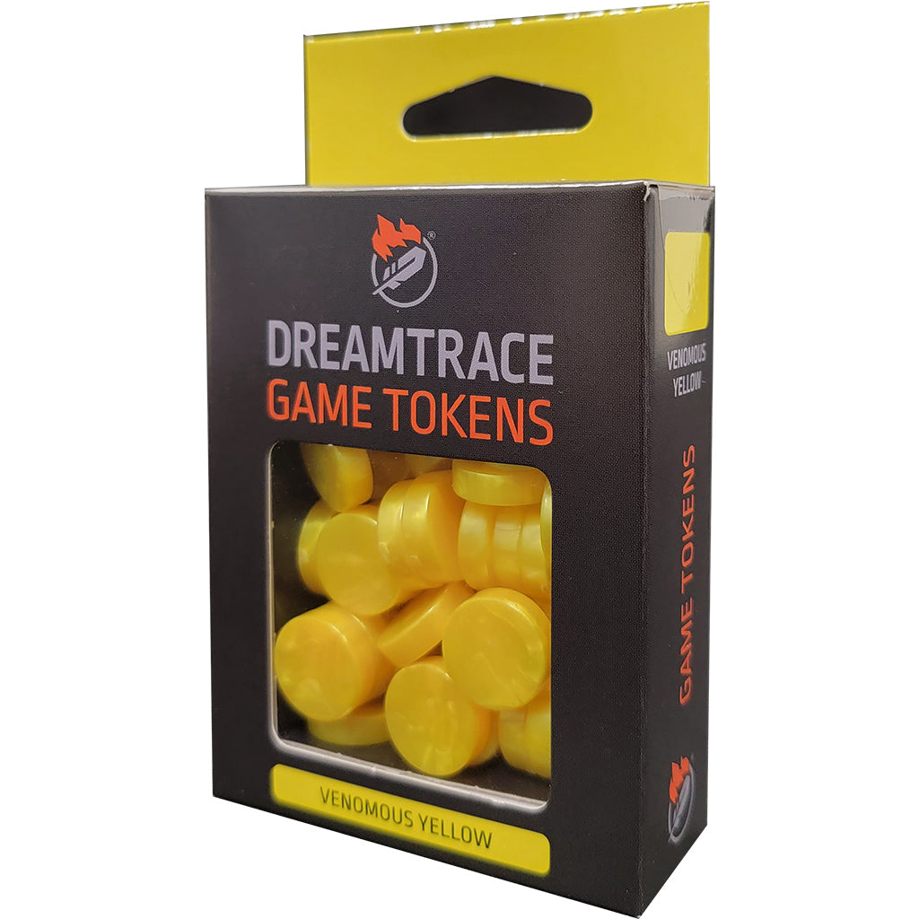 Dreamtrace Gaming Tokens: Venomous Yellow