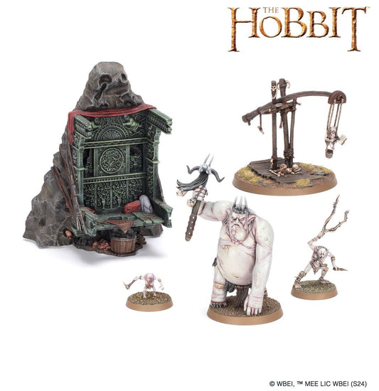 LoTR Goblin King & Retinue Middle Earth Strategy Battle Game