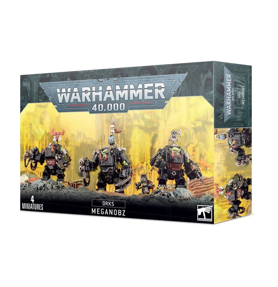 Games Workshop Warhammer 40K ORKS MEGANOBZ - NEW SEALED
