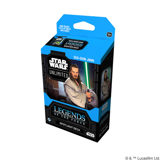 Star Wars Unlimited Legends of The Force Spotlight Deck Qui-Gon Jinn