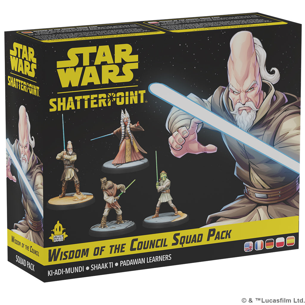 Star Wars Shatterpoint Wisdom of The Council Squad Pack
