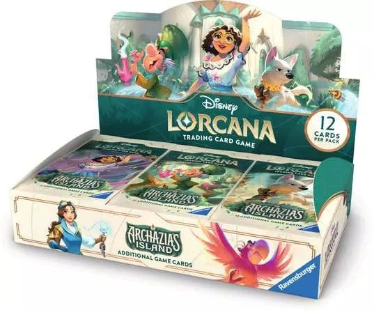Disney Lorcana TCG: Archazia's Island Booster Pack Display - 24 packs