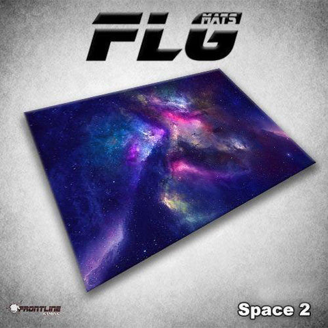 FLG Gaming Mat 3 x 3' - Space 2