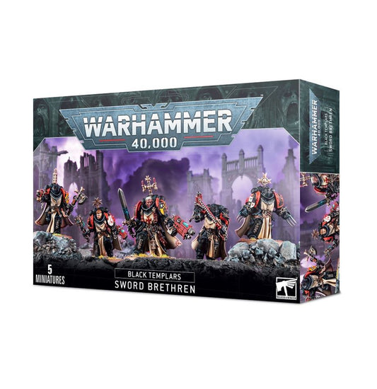 Games Workshop Warhammer 40K BLACK TEMPLARS SWORD BRETHREN - NEW SEALED
