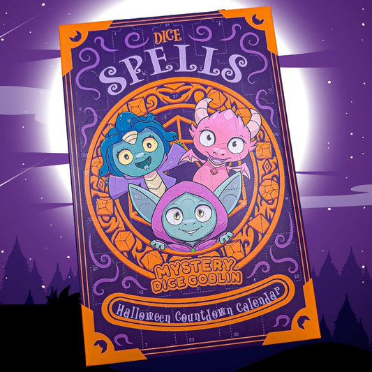 Mystery Dice Goblin Halloween Countdown Calendar