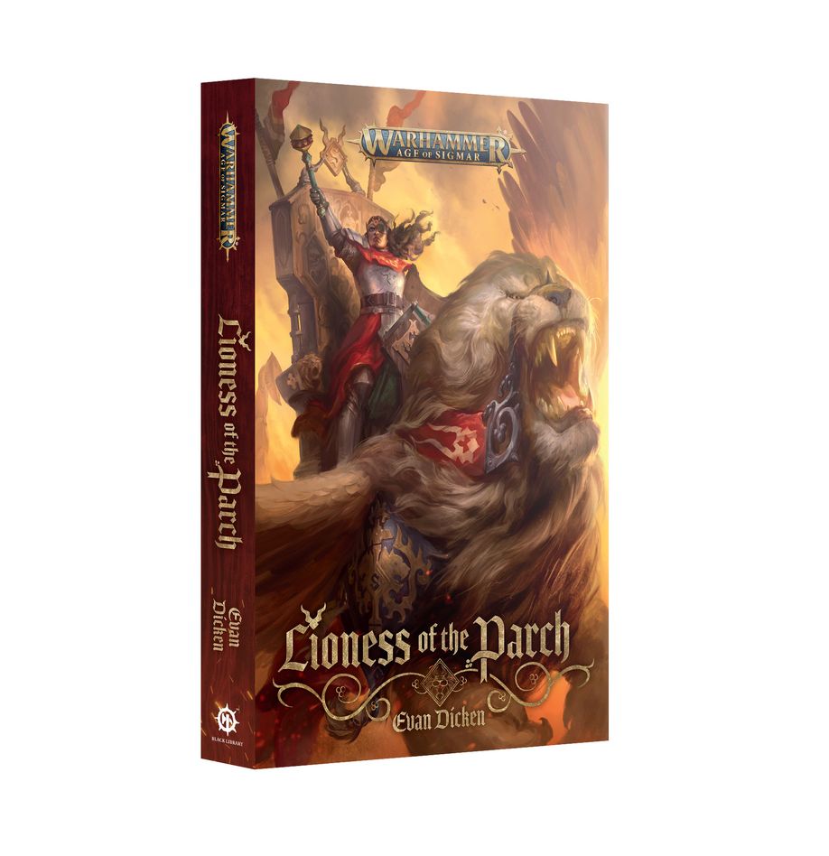 Lioness of the Parch (Warhammer AoS) by Evan Dicken