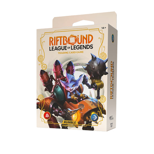 Riftbound: League of Legends TCG Spiritforged Champion Deck: Rumble