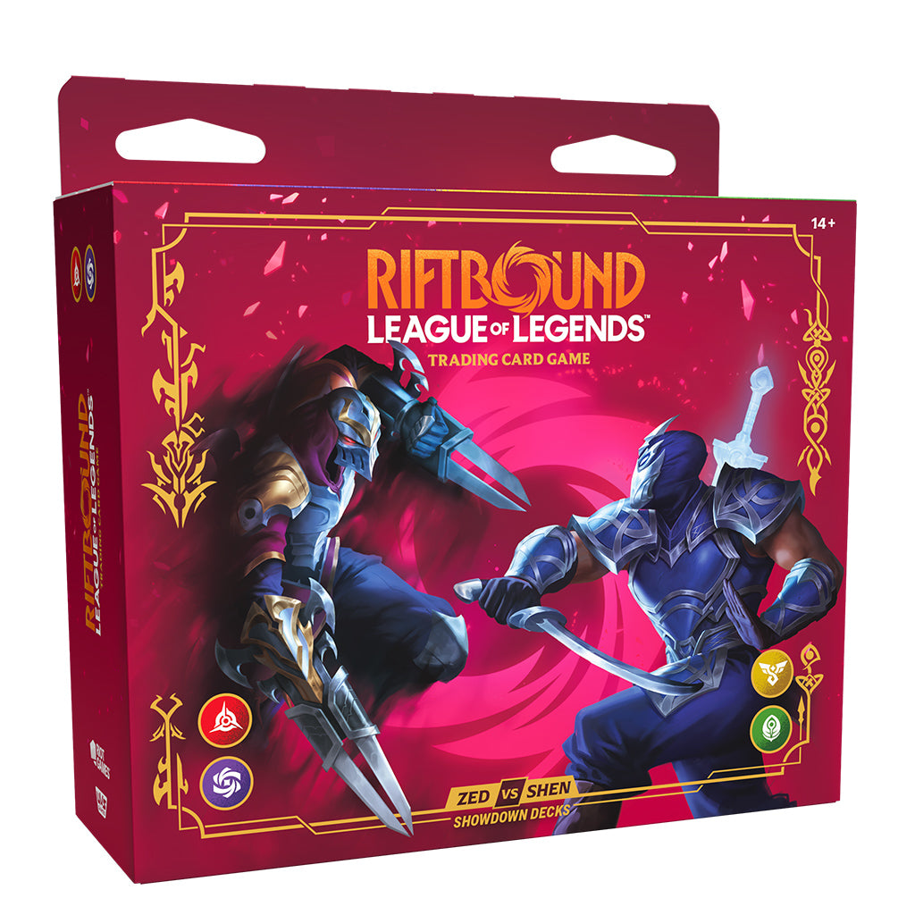 Riftbound: League of Legends TCG: Vendetta Showdown Decks - Zed vs. Shen