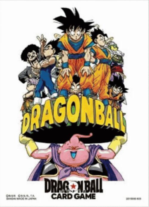 Dragon Ball Super Card Game Official Card Sleeves Son Goku & Majin Buu