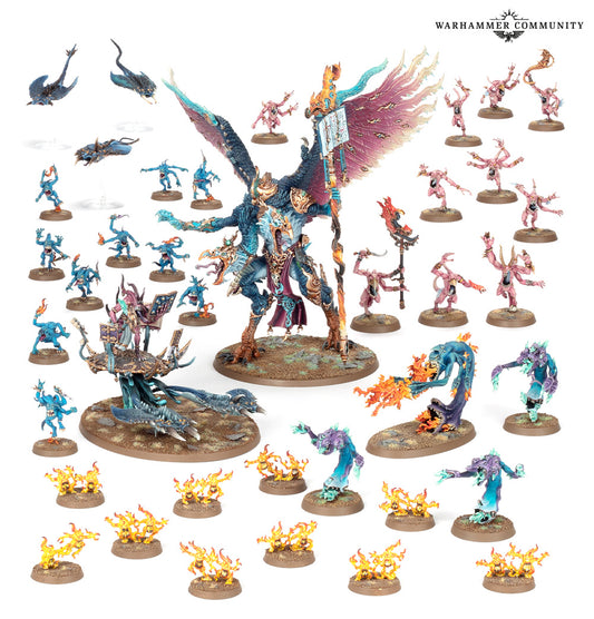 Disciples of Tzeentch Battleforce: Warpflame Cavalcade