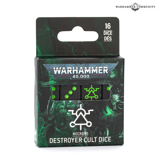Necrons Destroyer Cult Dice