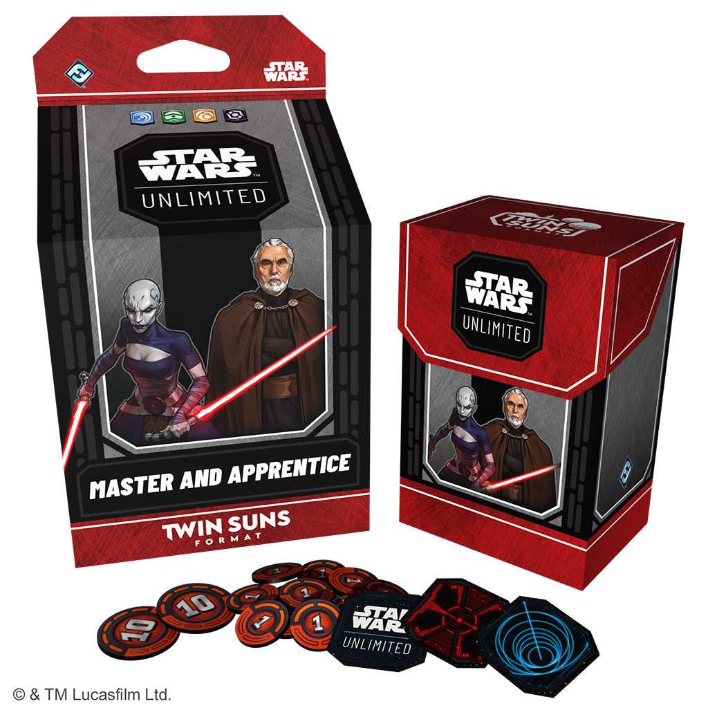 Star Wars: Unlimited Twin Suns Deck - Master and Apprentice
