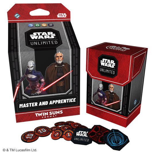 Star Wars: Unlimited Twin Suns Deck - Master and Apprentice